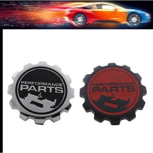 3D Premium Performance Parts Wheel Gear Vintage Hood Fender trunk Emblem Badge Sticker for Compass JR Wrangler Grand Cherokee