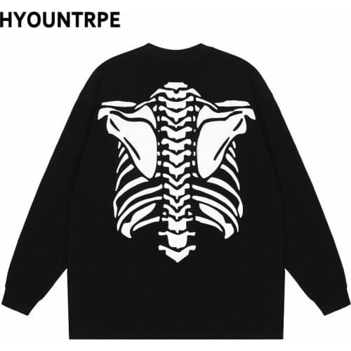 HYOUNTRPE Men's Long T-shirts