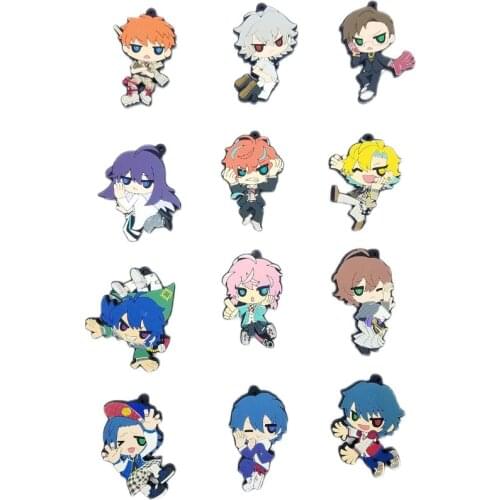 HypnosisMic -Division Rap Battle DRB Original Japanese anime figure rubber Silicone mobile phone charms/key chain/strap