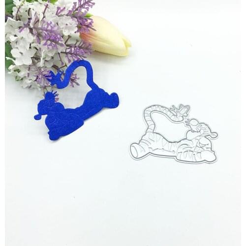 Julyarts Metal Cutting Tiger Die 2019 New Dies For Scrapbooking Nouveau Arrivage DIY Card Making Craft Die Cut Stitch