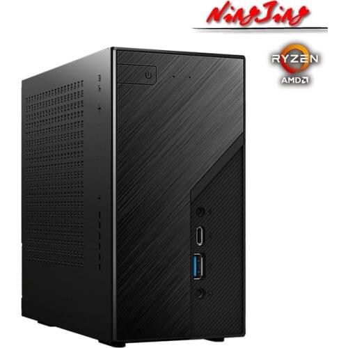 ASROCK DeskMini X300 MINI ATX Cases and motherboard WIFI M.2 STAT USB3.2 [ without ( CPU / SSD / RAMs) ] NB-RAM Socket AM4