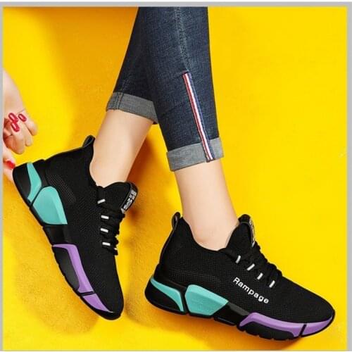 Basket Femme 2020 Women Sneakers Casual Shoes Female Flats Platform Spring Autumn Lace Up Vulcanized Shoes Tenis Feminino Cheap