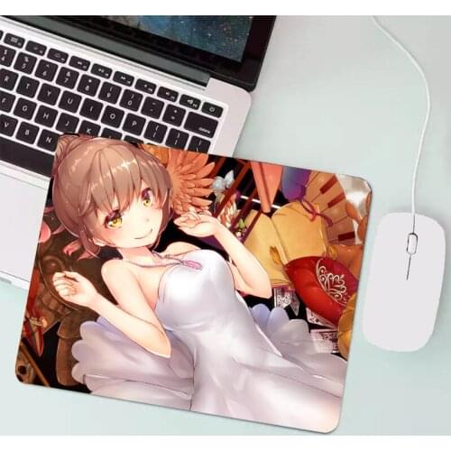 Cool sexy girl keyboard mouse pad cartoon game computer computer accessories mouse pad rubber pad mouse computer mouse pad small