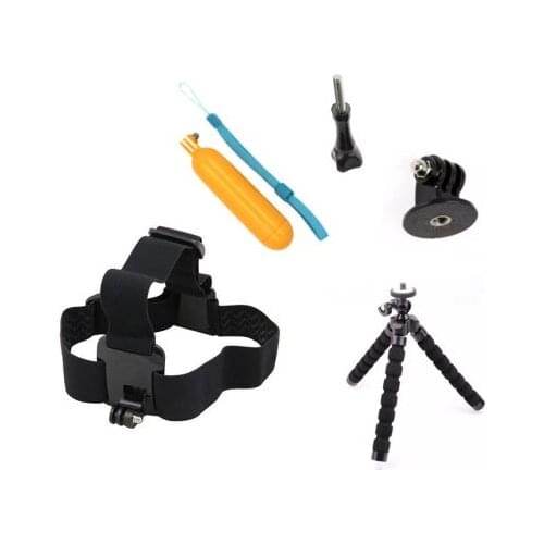 Tian beier rods Tripod Head Strap Floaty Bobber Monopod For Gopro Hero 6 5 4 3+ for SJ4000 H9 Sports camera accessories