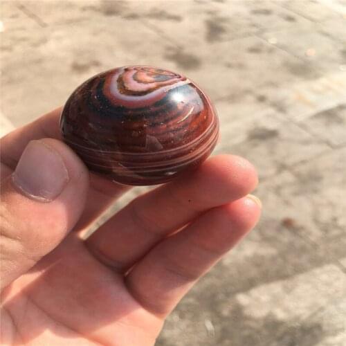 Natural Madagascar mineral ball agate crystal ball, agate ball for household decoration