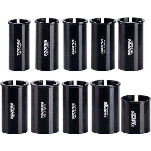 Bicycle seat tube seatpost reducer sleeve mountain dead fly road folding bike conversion reducer tube 22.2/25.4/27.2/31.6/33.9mm