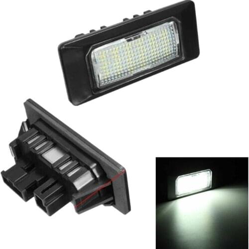 Led Number Plate Plug and Play Number License Plate Light Lamp White High Brightness For Sharan Touran Golf Plus For Seat Leon
