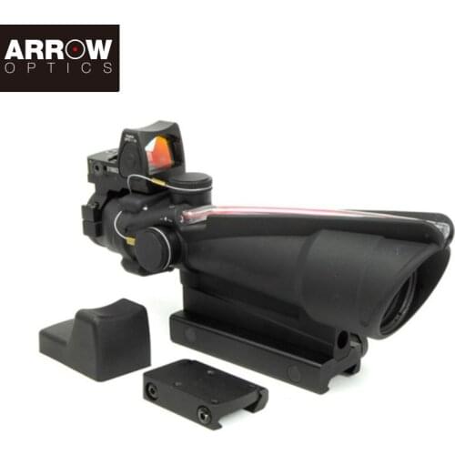 Tactical Sight ARROW OPTICS ACOG TA11 Type Scope (Condensing Reticle) And RMR Type Dot Sight Spotting Scope For Rifle Hunting