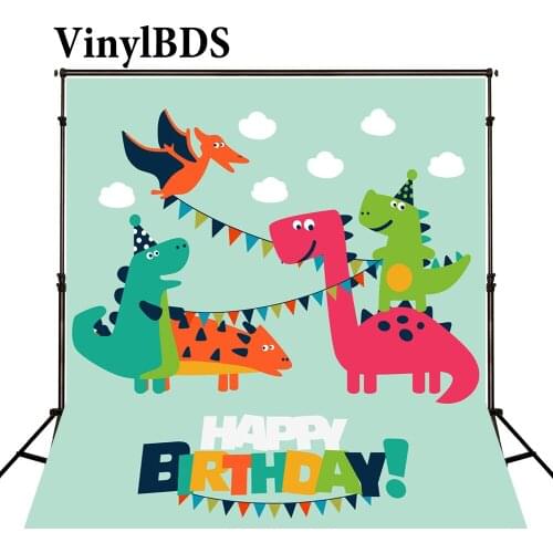 VinylBDS Baby Birthday Background Newborn Photography Background Boys Backdrops For Photography Photo For Studio Custom