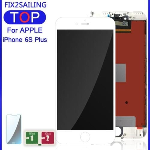 100% Grade AAA LCD Display Touch Screen Digitizer Assembly Replacement For Apple iPhone 6S Plus 5.5 With Tempered Glass
