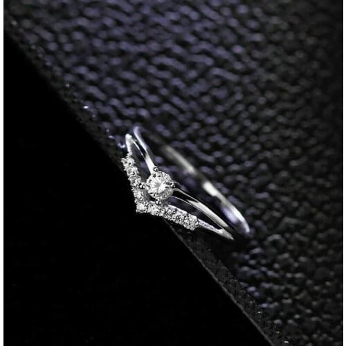 ZTMYHDHD Women's Silver Rings