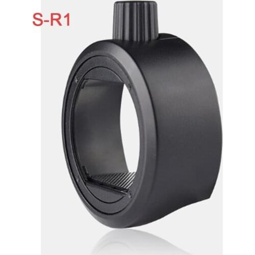 Godox S-R1 Adapter,Round Flash Head Magnetic Modifier Adapter for Godox V860II, V850II, TT685, and TT600 Series Flashes