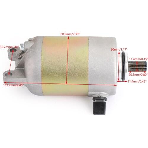 Artudatech Starter 9-Spline For Yamaha XC155 Majesty S / SMAX / ZUMA 125 2009-2019 552S-H1800-00 5S9-H1800-10 Motorcycle Parts