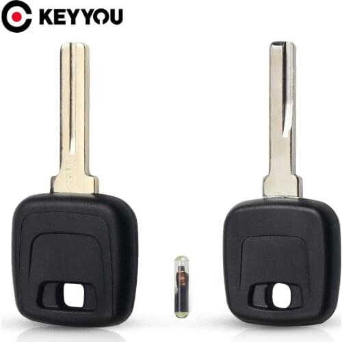 KEYYOU Fob ID48 Chip For VOLVO S40 V40 850 960 C70 S70 V7 D30 XC70 XC60 Transponder Key Case Replacement Car Key shell Case