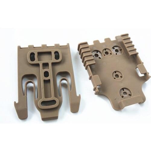 Airsoft Sports Speedy Ammo Pounch With Quick Locking System QLS FOR Shoulders Bags Partition Contact Pouch Kit BK TB1042 FMA