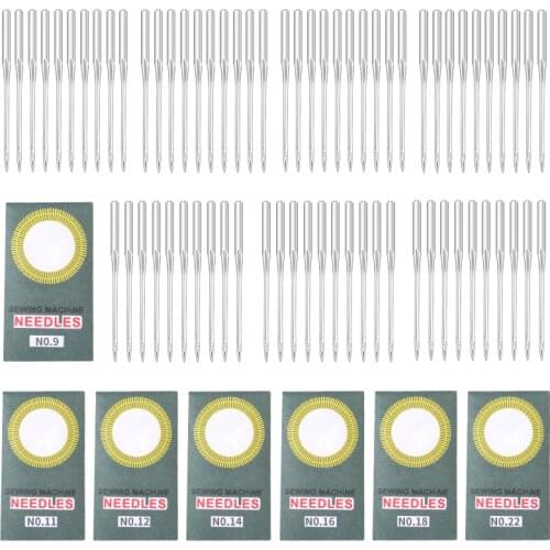LMDZ 20Pcs Sewing Machine Needles Super Stretch Needle Home Use for Household DIY Anti-jump Sewing Machine Accessories 7 Sizes
