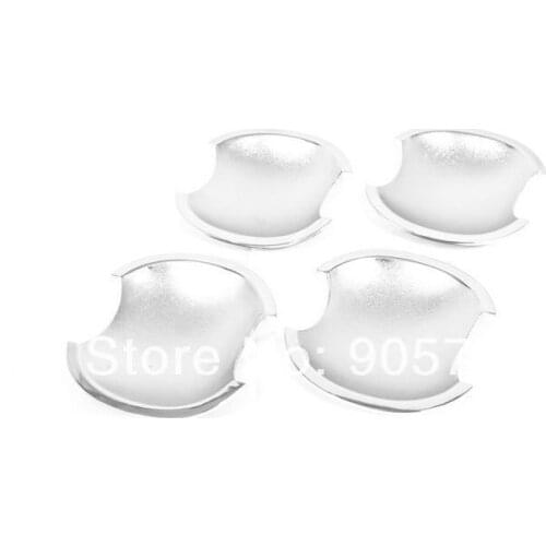 Chrome Door Handle Bowl Cover Set for Kia Forte 09 10 (NOT FOR KOUP)