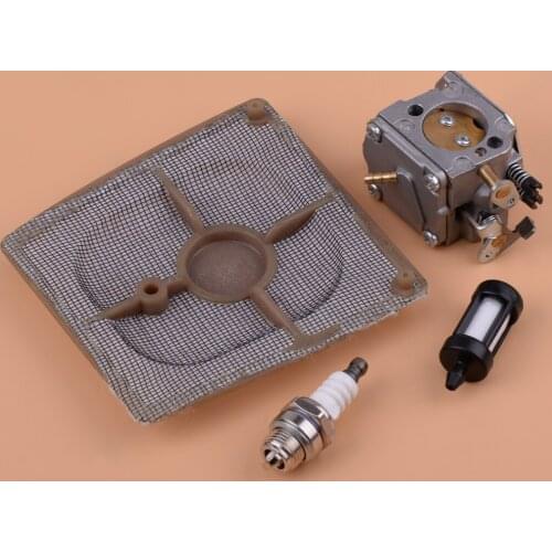 LETAOSK New Carburetor Carb & Air Fuel Line Filter Spark Plug Fit for STIHL 041 Farm Boss Gas Carb Chainsaw