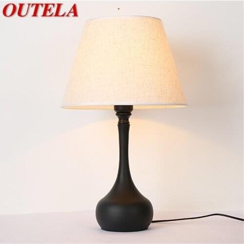 OUTELA Table Lights Modern LED Simple Design Desk Lamps Decorative For Home Bedroom