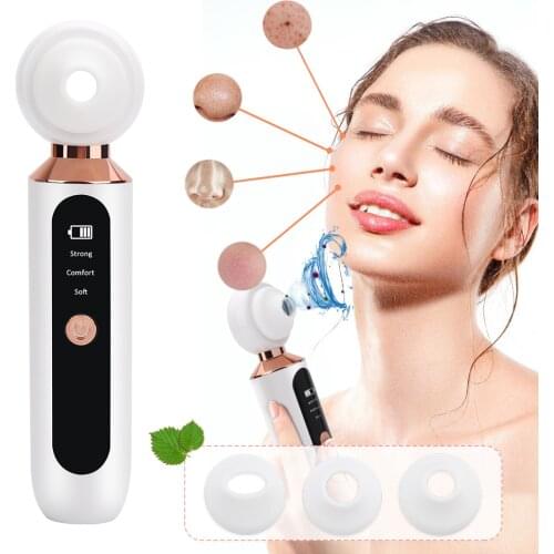 New Magnifier Visual Vacuum Blackhead Remover Skin Care Pore Acne Pimple Removal Blackhead Removal Device Vacuum Pore Cleaner