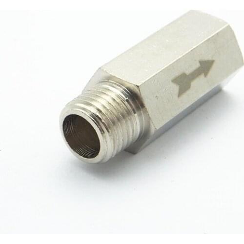 3/8" BSP Male x 3/8" BSP Female Thread Brass Check Valve One Way Non-return Valve For Water Oil Gas