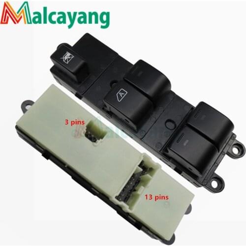 16pins 25401JD001 Schalter For Nissan Qashqai J10 2.0 dCi 4WD Navara D40 Vehicles Car QZ 25401-JD001 Power Window Switch