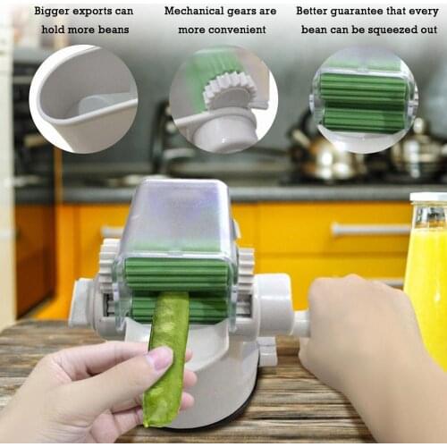 Peeling Pea Hand Rolling Machine Healthy Durable Pea Sheller For Beans Soy Peas