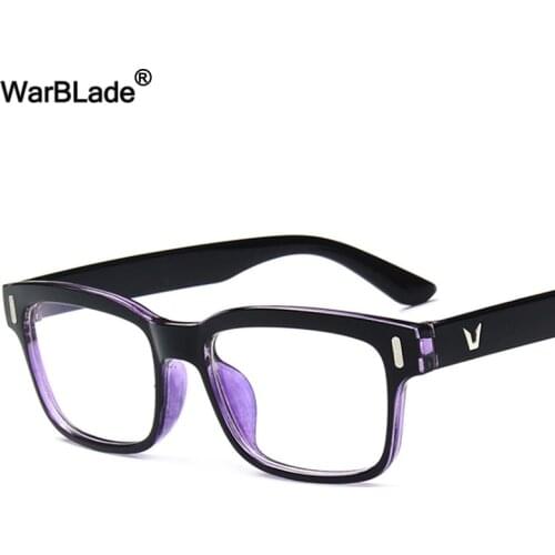 WBL Vintage Eyewear Popular Computer Glasses Frame Women Men Clear Optical Mirror Square Myopia Frame Eyeglasses Oculos De Grau