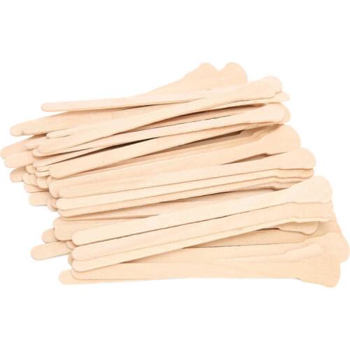 Wax Strips For Hair Removal Depilation Strips Wood Waxing Applicator Sticks Guitar Shape Facial Body Hair Removal Wax