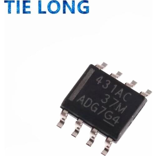 10pcs/lot TL431ACDR TL431AC TL431 431AC SOP-8 ADJUSTABLE PRECISION SHUNT REGULATORS