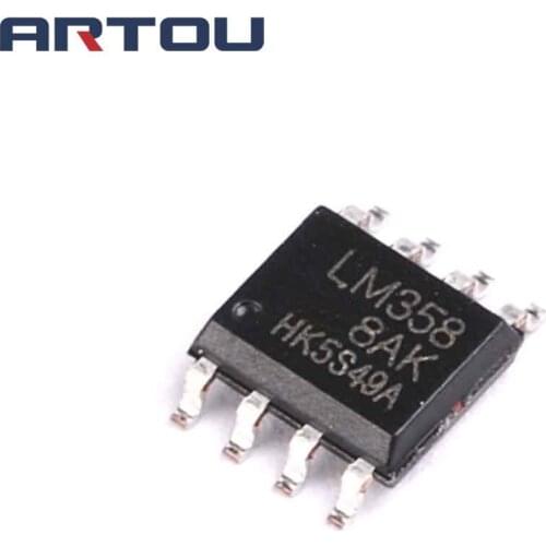 20PCS LM358P LM358 Dual Operational Amplifiers SOP-8