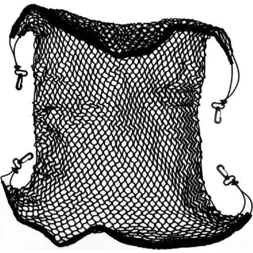 70X70cm Nylon Cargo Net Stretch Luggage Net Rear Baggage Trunk Fixed Net 4 Hooks Car Trunk Luggage String Bag