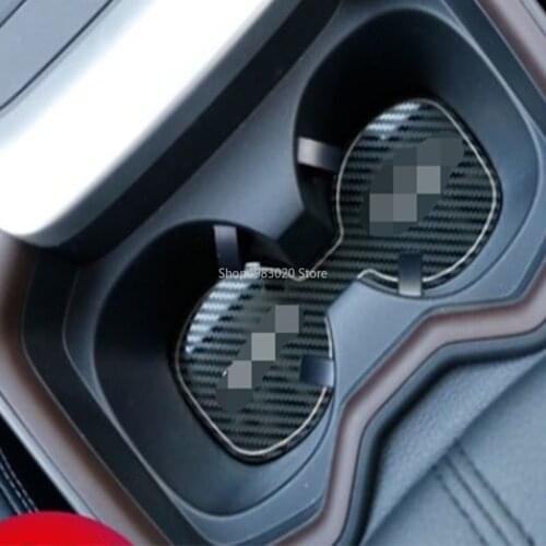 Interior accessories cup water glass pad mat cover trim for toyota rav4 rav 4 xa50 2019 2020 metal Garnish stainless steel