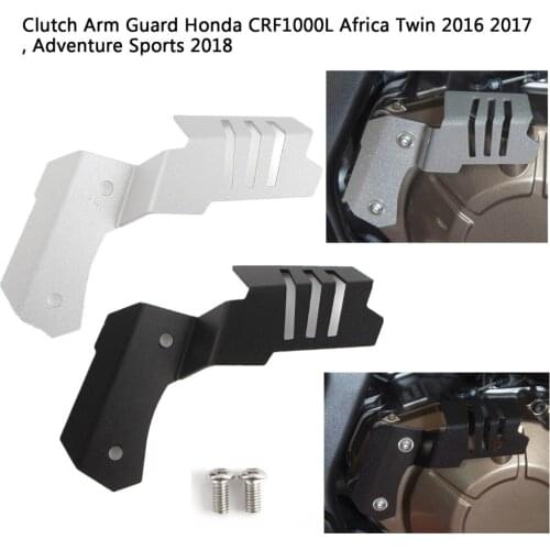 Aluminum Clutch Arm Guard Cover Protector For Honda CRF1000L Africa Twin Adventure Sports 2016 2017 2018 Motorcycle Accessories