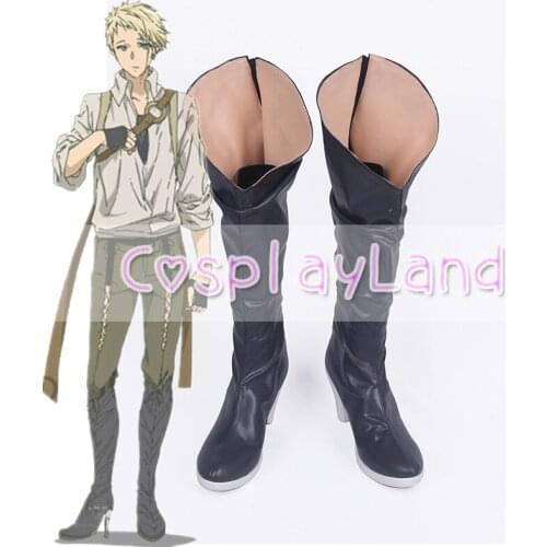 Violet Evergarden Benedict Cosplay Boots Shoes For Adult Men Shoes Halloween Party Costume Accessories Custom Made