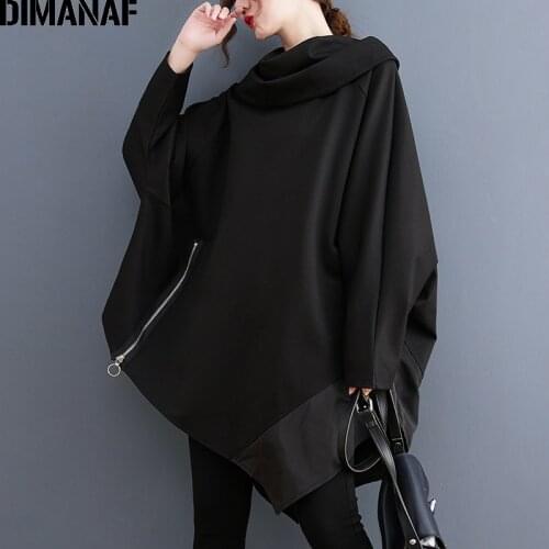 Женские длинные толстовки DIMANAF China At AliExpress