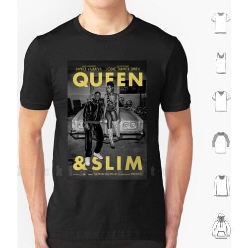 Queen & Slim T Shirt Print 100% Cotton New Cool Tee Queen Slim Queen And Slim Daniel Kaluuya Jodie Turner Smith