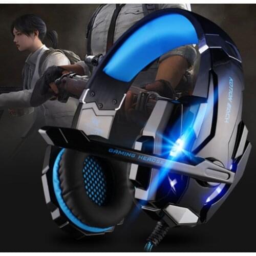 Headset G9000 computer gaming headset 3.5mm USB single-hole headset for PS4 plug PlayerUnknown’s Battlegrounds headset 23-T