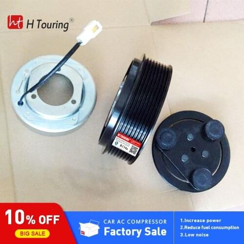 CAR Air Conditioning Compressor Clutch Pulley For MAZDA 6 2.0 2002-2006 For Mazda 5 2.0 2005- GJ6F-61-K00 GJ6F61K00A GJ6F61K00B