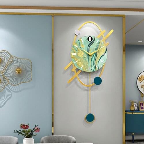 Creative Wall Clock Battery Operated Silent Wall Clock Decor Ornament for Kitchen, Living Room, Bedroom, Office