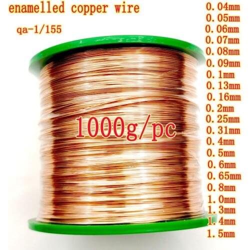 1000g Qa-1-155 Wire Enameled Copper Wire Magnetic Coil Winding