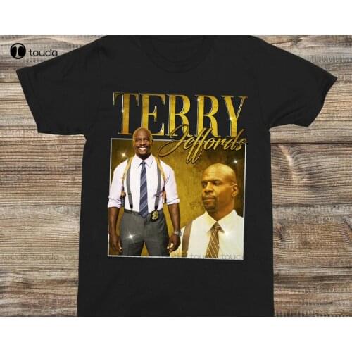 Terry Jeffords Brooklyn 99 Terry Crews 90S Vintage T-Shirt MenS T-Shirts Cotton Tee Shirts S-5Xl Unisex