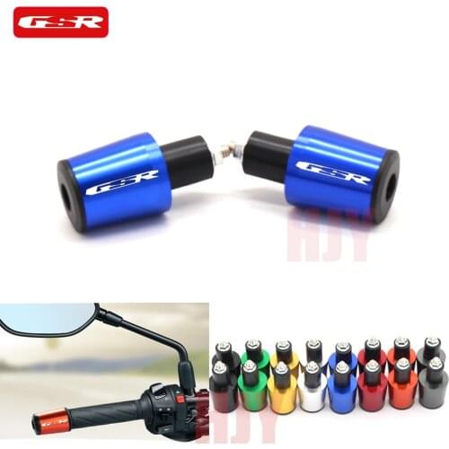 Motorcycle 7/8'' 22MM Handlebar Grips Handle Bar Cap End Plugs For SUZUKI GSXR GSX-R 600 750 1000 K6 K7 K8 K9 all year