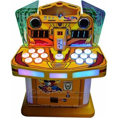 NYST Amusement Equipment Kids Parent Hit Beans Coin Operated Lottery Tickets Redemption Games Indoor Arcade Game Machine