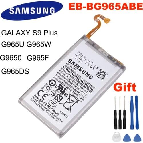 EB-BG965ABE 3500mAh SAMSUNGOriginal Battery For Samsung Galaxy S9 Plus SM-G965F G965F G965DS G965U G965W G9650 S9+ High Capacity