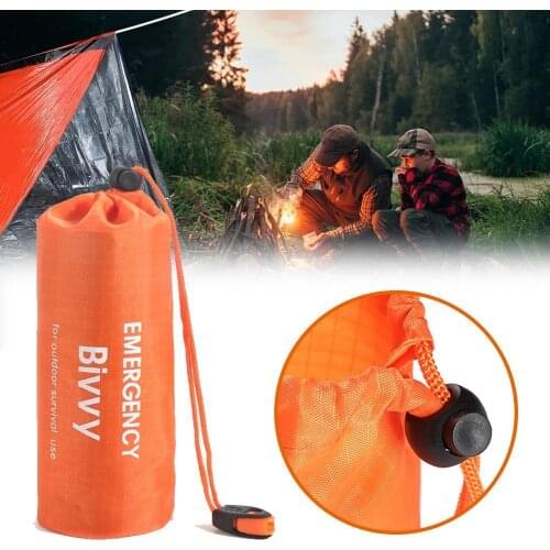 Portable Camping Tent Storage Bag Sleeping Bag Tent Pouch Outdoor Hiking Emergency Survival Tool Durable Camping Gear Supplies