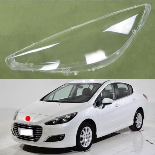 Headlamps Transparent Lampshade Headlight Shell Headlights Cover Glass Masks For Peugeot 308 2011 2012 2013 2014 2015