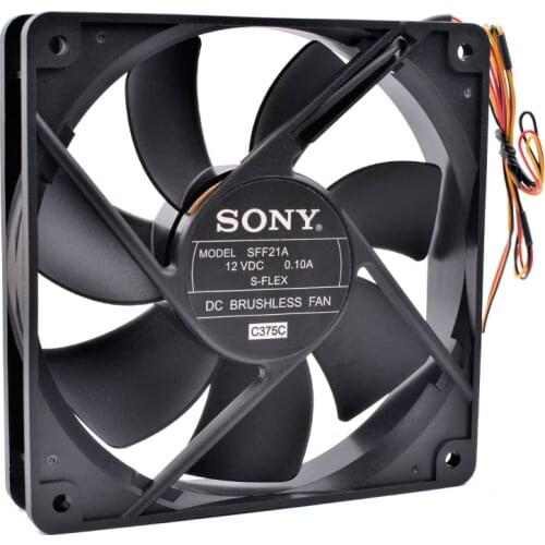 COOLING REVOLUTION SFF21A 12cm 12025 120mm fan 12V 0.10A Computer CPU chassis mute cooling fan