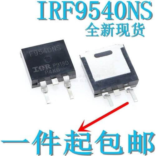 10PCS/LOT New IRF9540NS IRF9540S 23A/100V F9540NS Paste Sheet TO-263