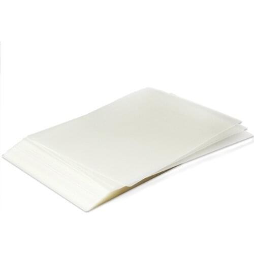 100 mic, A4 Frosted film PET+EVA Thermal Laminating Film Writable Matte Films for photos,Files and Cards